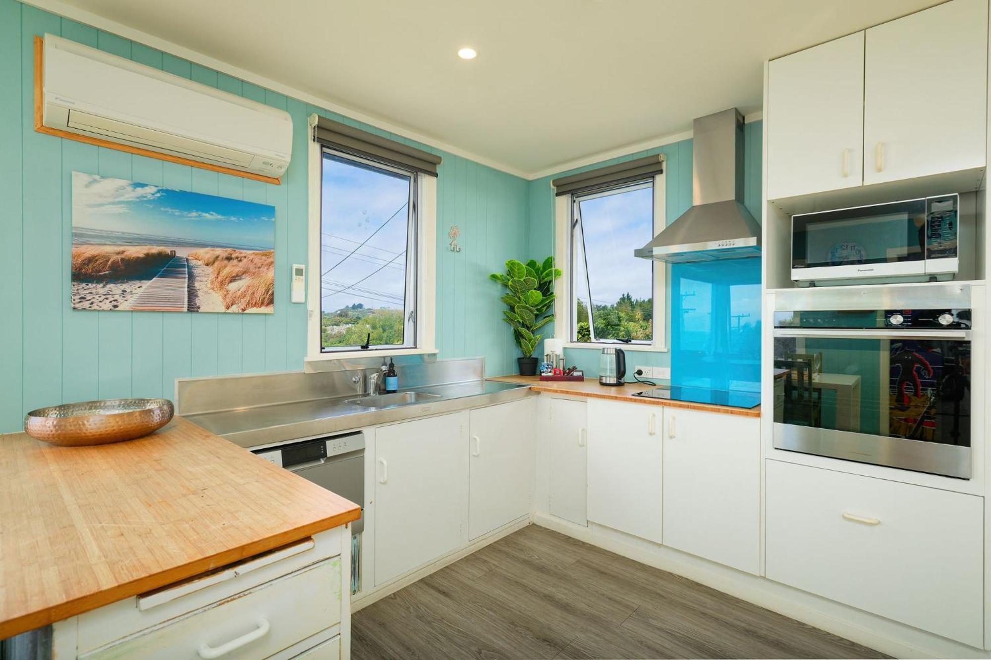 Five Palms Villa Kaikoura Bagian luar foto